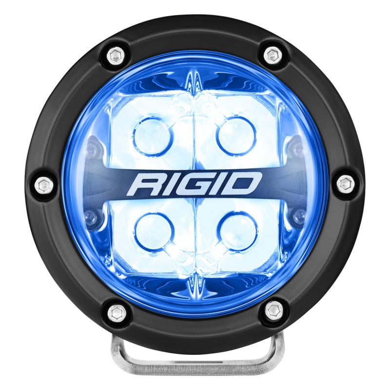 Rigid Industries 360-Series 4in LED Off-Road Spot Beam - RGBW (Pair) - Corvette Realm