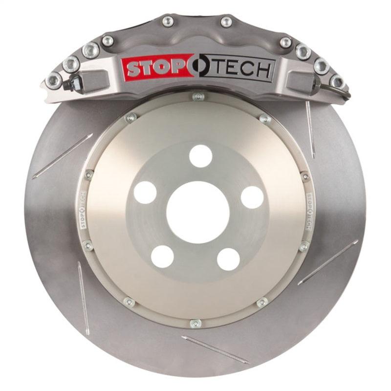 StopTech 08-13 BMW M3/11-12 1M Coupe Front BBK w/ ST-60 Trophy Calipers Slotted 380x35mm Rotors - Corvette Realm