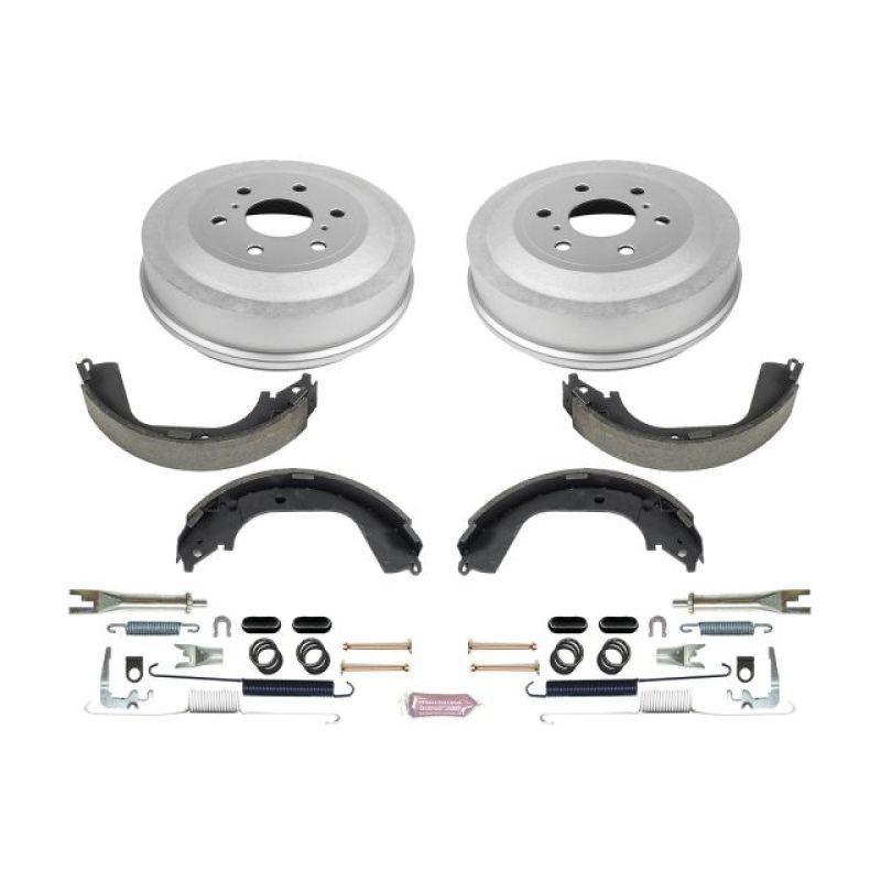 Power Stop 09-13 Chevrolet Silverado 1500 2WD Rear Autospecialty Drum Kit - Corvette Realm