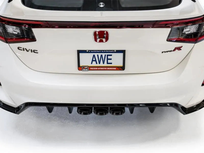 AWE Tuning 2023 Honda Civic Type R FL5 Touring Edition Exhaust w/ Triple Diamond Black Tips - Corvette Realm