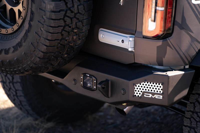 DV8 Offroad 21-22 Ford Bronco MTO Series Rear Bumper - Corvette Realm