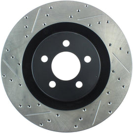 StopTech SportStop 06-09 Chrysler SRT-8 Front Right Drilled & Slotted Rotor - Corvette Realm