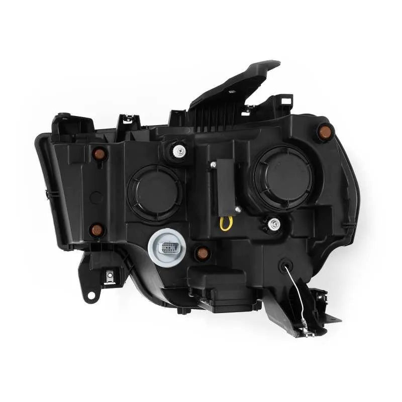 AlphaRex 19-21 Ram 2500 NOVA LED Proj Headlights Plank Style Alpha Blk w/Activ Light/Seq Signal/DRL - Corvette Realm