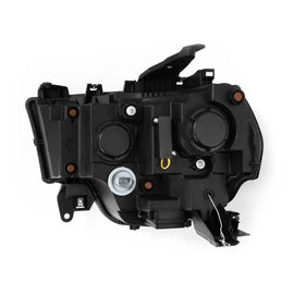 AlphaRex 19-21 Ram 2500 NOVA LED Proj Headlights Plank Style Alpha Blk w/Activ Light/Seq Signal/DRL - Corvette Realm