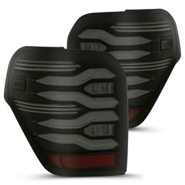 AlphaRex 10-21 Toyota 4Runner LUXX LED Taillights Blk w/Activ Light/Seq Signal - Corvette Realm