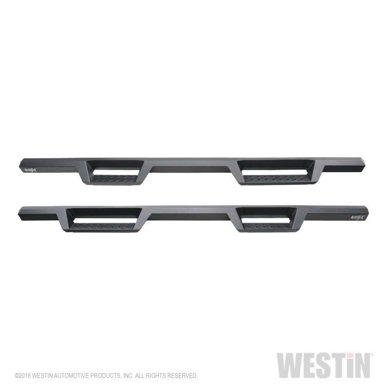 Westin 2019 Chevrolet Silverado / GMC Sierra 1500 Crew Cab Drop Nerf Step Bars - Textured Black