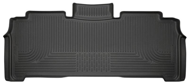 Husky Liners 2017 Chrysler Pacifica (Stow and Go) 2nd Row Black Floor Liners - Corvette Realm