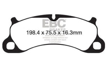 Load image into Gallery viewer, EBC 12-15 Porsche 911 (991) (Cast Iron Rotor only) 3.8 Carrera S Redstuff Front Brake Pads - Corvette Realm