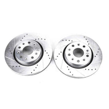 Load image into Gallery viewer, Power Stop 18-19 Jeep Wrangler Front Evolution Drilled &amp; Slotted Rotors - Pair - Corvette Realm