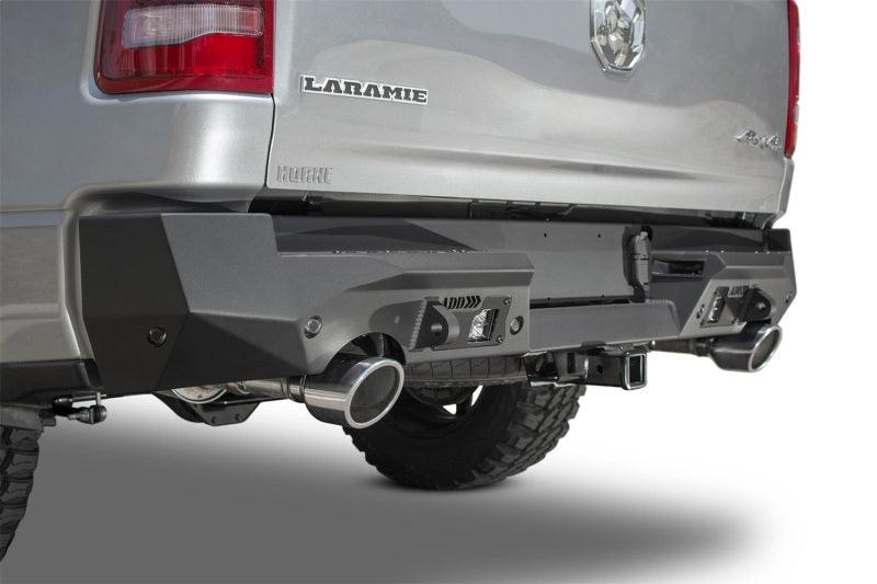 Addictive Desert Designs 2019 Ram 1500 Hammer Stealth Fighter Rear Bumper w/ 6 Sensor Cutouts - Corvette Realm