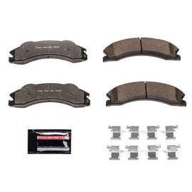 Power Stop 2011 Chevrolet Silverado 2500 HD Front or Rear Z36 Truck & Tow Brake Pads w/Hardware - Corvette Realm
