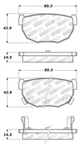 Load image into Gallery viewer, StopTech Street Touring 89-98 240SX Rear Brake Pads - Corvette Realm