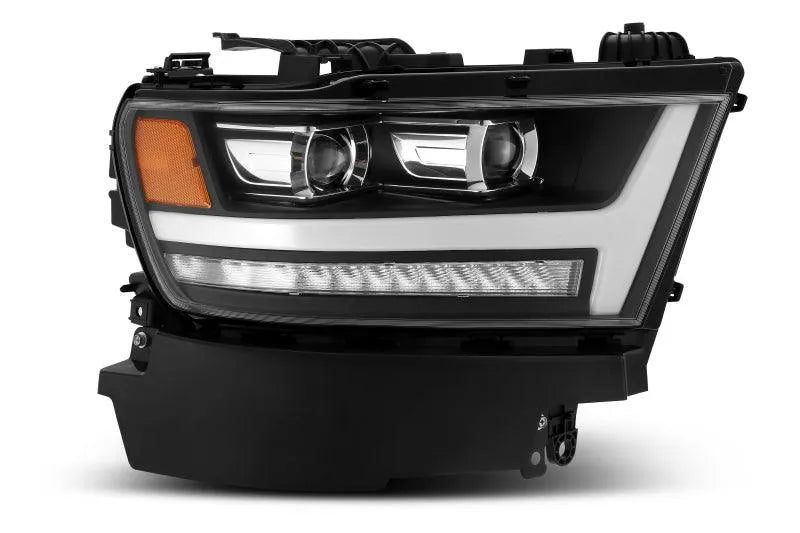 AlphaRex 19-20 Ram 1500HD PRO-Series Proj Headlight Plnk Style Blk w/Activ Light/Seq Signal/Plnk DRL - Corvette Realm