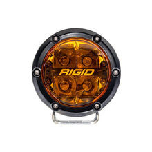 Load image into Gallery viewer, Rigid Industries 360-Series 4in Fog w/ Amber PRO Lens - White (Pair) - Corvette Realm