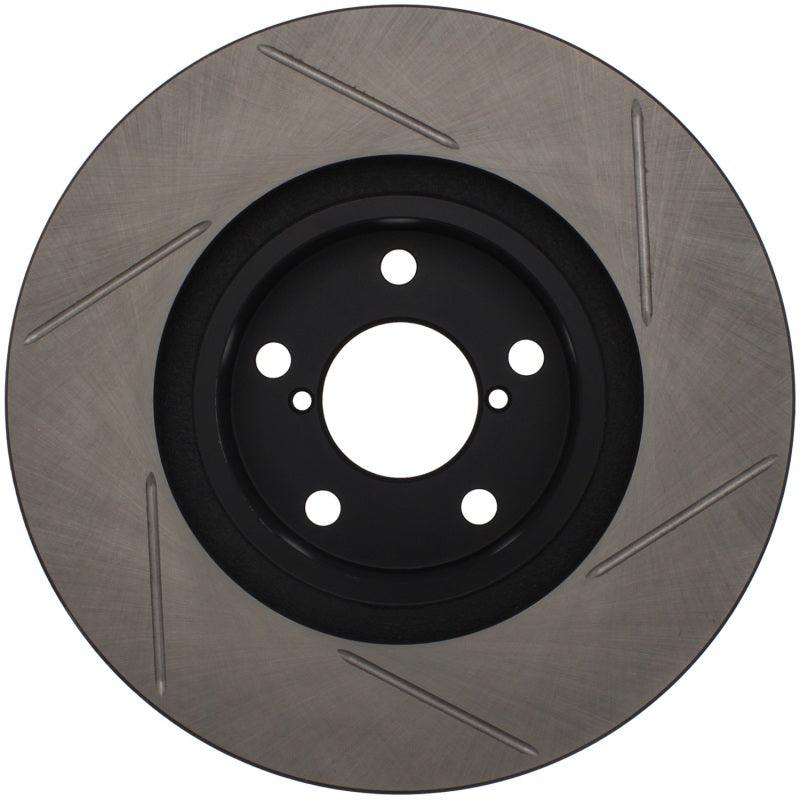 StopTech Power Slot 00-05 Legacy / 7/98-08 Impreza Front Right Sportstop Slotted Rotor - Corvette Realm