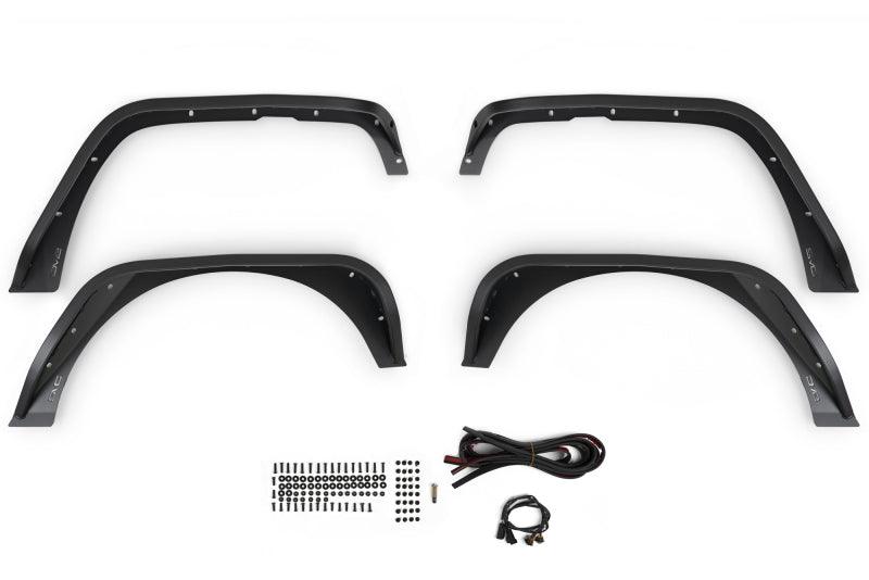 DV8 Offroad 07-18 Jeep Wrangler JK Slim Fender Flares - Corvette Realm