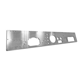 Rugged Ridge 76-86 Jeep CJ Stainless Steel Dash Panel w/ Gauge / Radio / Speaker Cut-Outs - Corvette Realm