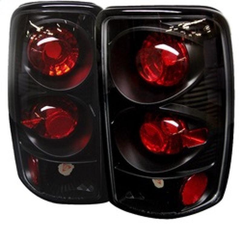 Spyder Chevy Suburban/Tahoe 1500/2500 00-06 Euro Style Tail Lights Black ALT-YD-CD00-BK - Corvette Realm