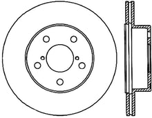 Load image into Gallery viewer, StopTech 05-07 Subaru Impreza WRX/STi Slotted &amp; Drilled Left Rear Rotor - Corvette Realm