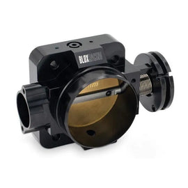 BLOX Racing Honda B/D/H/F Series Engines 76mm Black Billet Throttle Body V2 - Corvette Realm