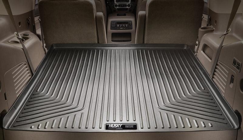 Husky Liners 10-12 Toyota 4Runner WeatherBeater Black Rear Cargo Liner (Folded 3rd Row) - Corvette Realm