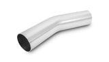 Vibrant 2.5in O.D. Universal Aluminum Tubing (30 degree Bend) - Polished