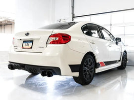 AWE Tuning Subaru WRX/STI VA/GV Sedan Track Edition Exhaust - Diamond Black Tips (102mm) - Corvette Realm