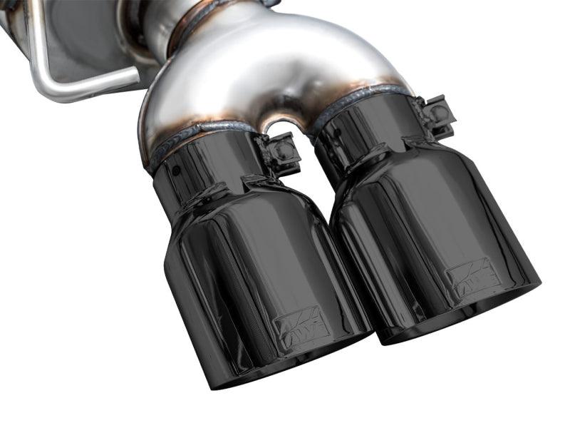 AWE Tuning 19-23 Audi C8 S6/S7 2.9T V6 AWD Touring Edition Exhaust - Diamond Black Tips - Corvette Realm