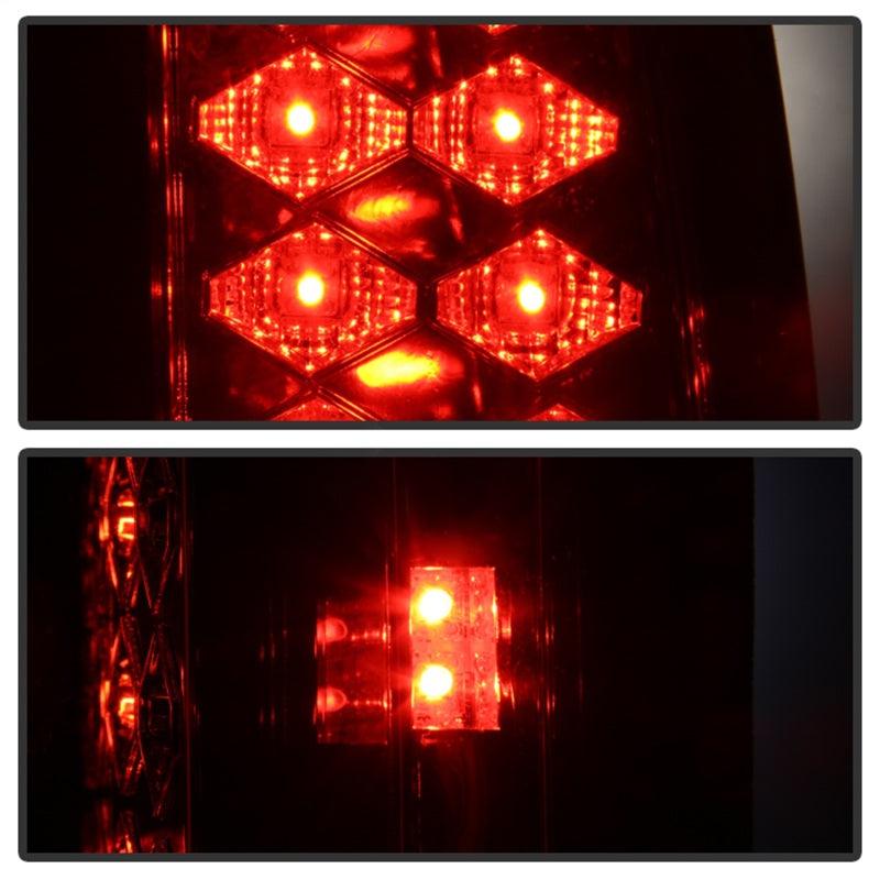 Spyder Chevy C/K Series 1500 88-98/Blazer 92-94 LED Tail Lights Red Clear ALT-YD-CCK88-LED-RC - Corvette Realm