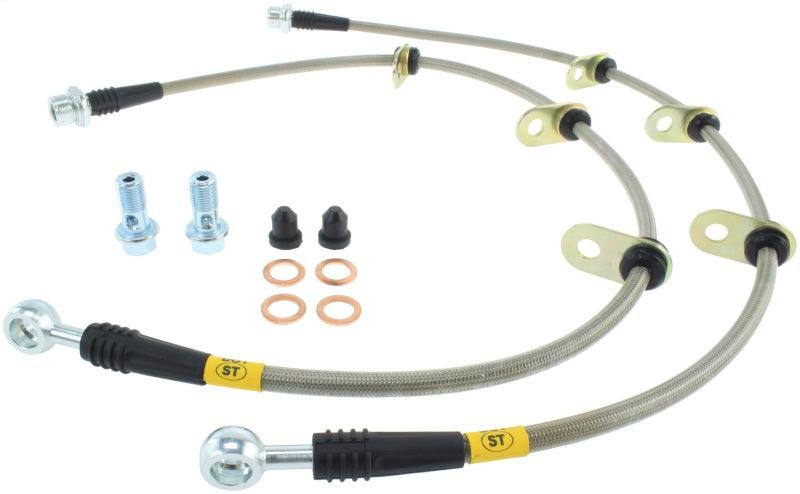 StopTech 08-12 Toyota Sequoia Rear Stainless Steel Brake Lines - Corvette Realm