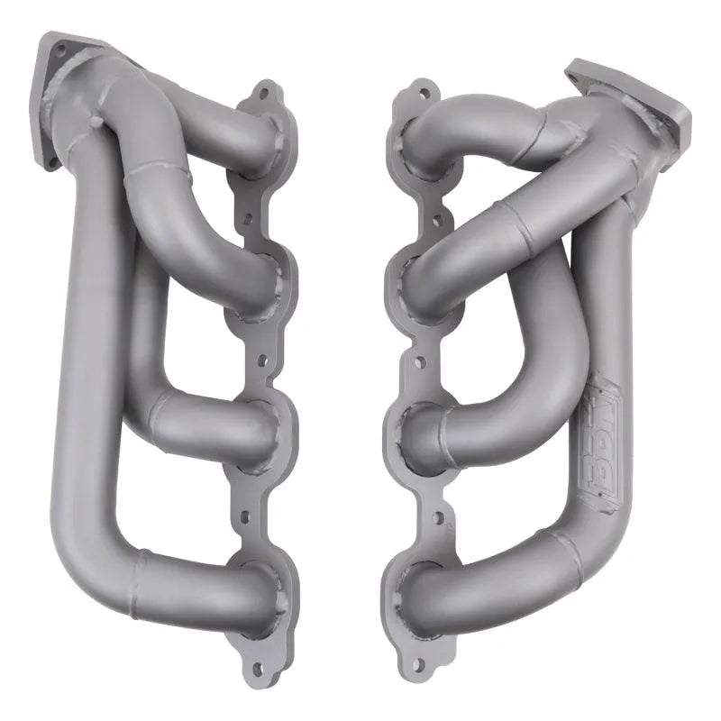 BBK 14-18 GM Truck 5.3/6.2 1 3/4in Shorty Tuned Length Headers - Titanium Ceramic - Corvette Realm