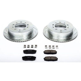 Power Stop 08-11 Lexus LX570 Rear Z23 Evolution Sport Brake Kit - Corvette Realm