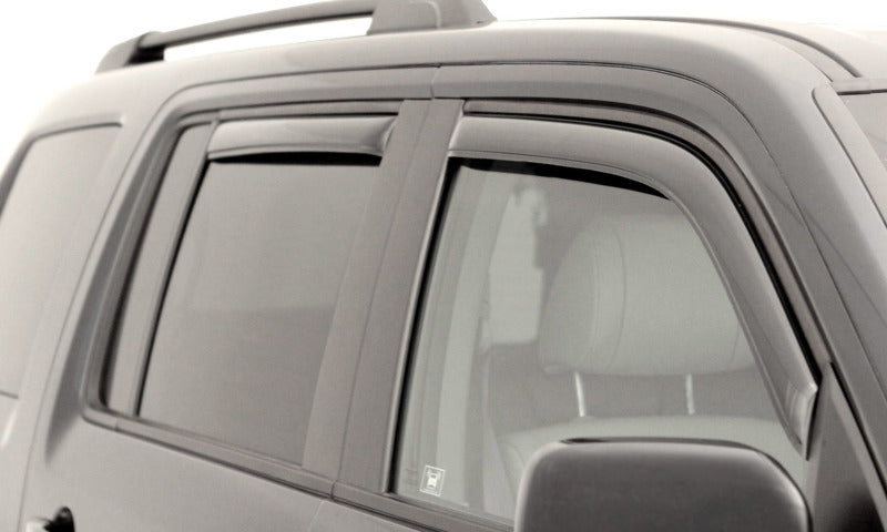 AVS 08-13 Toyota Highlander Ventvisor In-Channel Front & Rear Window Deflectors 4pc - Smoke