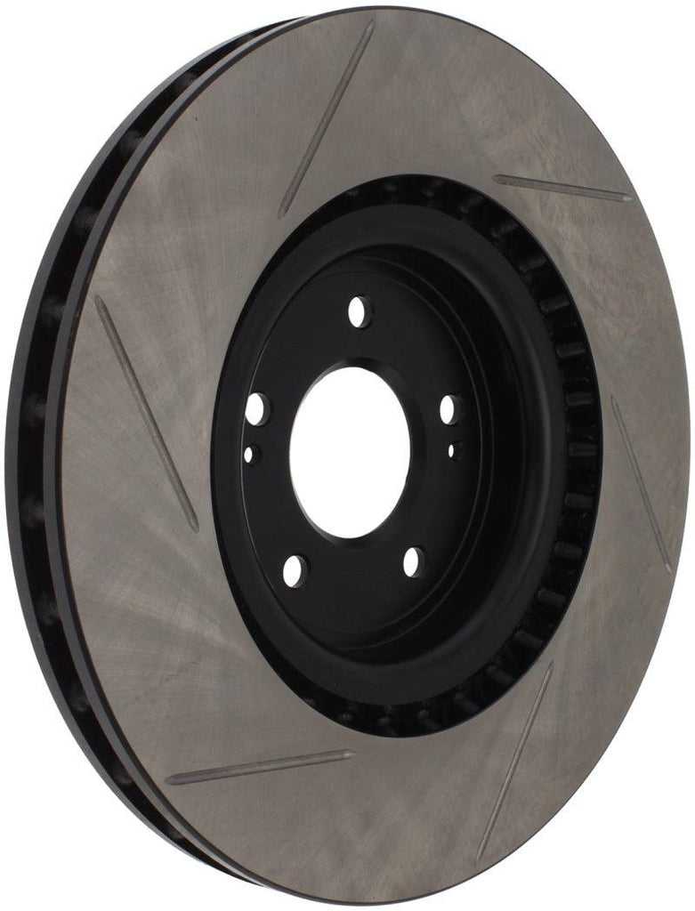 StopTech Power Slot 08-09 Evo 10 Slotted Left Front Rotor - Corvette Realm