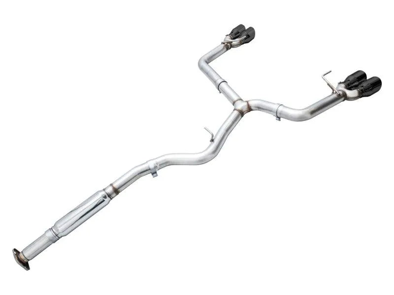 AWE Tuning 2022+ VB Subaru WRX Track Edition Exhaust - Diamond Black Tips - Corvette Realm