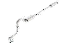 Borla 15-20 Ford F-150 3.5L EcoBoost Ext. Cab Std. Bed Catback Exhaust Touring Truck Side Exit