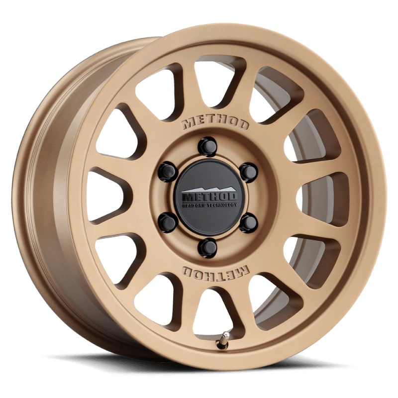 Method MR703 17x8.5 +35mm Offset 6x5.5 106.25mm CB Method Bronze Wheel - Corvette Realm