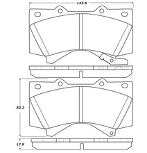 Load image into Gallery viewer, StopTech 07-17 Toyota Tundra Street Performance Front Brake Pads - Corvette Realm