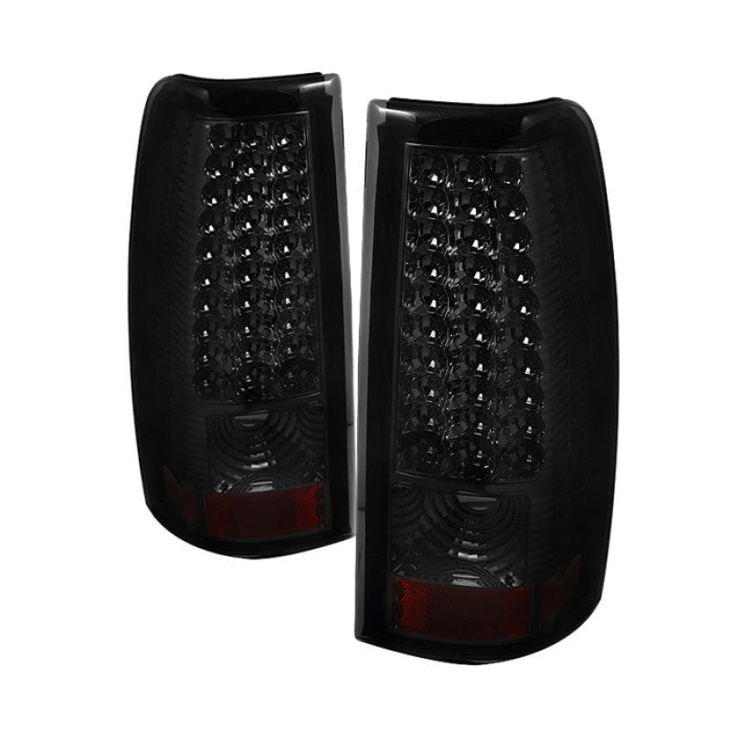 Xtune Chevy Silverado 1500/25003500 03-06 LED Tail Lights Smoke ALT-ON-CS03-LED-SM - Corvette Realm