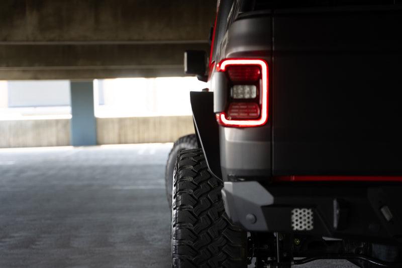 DV8 Offroad 20-23 Jeep Gladiator JT Slim Fender Flares - Corvette Realm