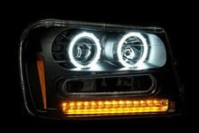 Load image into Gallery viewer, ANZO 2002-2009 Chevrolet Trailblazer Projector Headlights w/ Halo Black - Corvette Realm