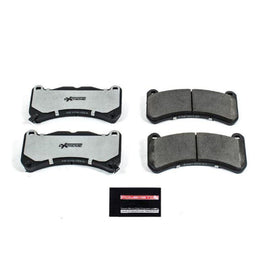 Power Stop 13-14 Ford Mustang Front Z26 Extreme Street Brake Pads w/Hardware - Corvette Realm
