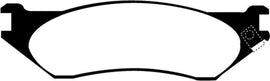 EBC 98-02 Dodge B150 B1500 Cargo 1500 Van 1/2 Ton Greenstuff Front Brake Pads - Corvette Realm