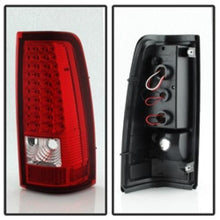 Load image into Gallery viewer, Xtune Chevy Silverado 1500/2500/3500 03-06 LED Tail Lights Red Clear ALT-ON-CS03-LED-RC - Corvette Realm