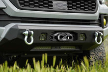 Load image into Gallery viewer, DV8 16-23 Toyota Tacoma Center Mount Winch Front Bumper