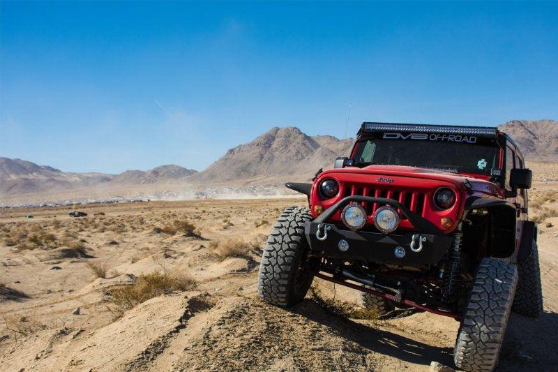 DV8 Offroad 07-18 Jeep Wrangler JK Front & Rear Flat Tube Fenders - Corvette Realm