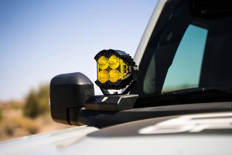 DV8 21-22 Ford Bronco A-Pillar Pod Light Mounts - Corvette Realm