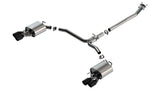 Borla 18-24 Toyota Camry XSE 2.5L i4 AT/MT FWD / 4DR S-TYPE Cat Back Exhaust (Black Chrome)