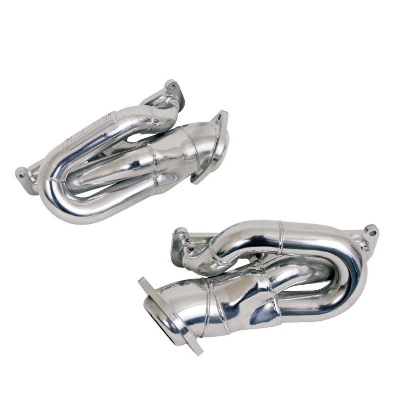 BBK 11-15 Ford Mustang 3.7L Shorty Tuned Length Headers - 1-5/8 Silver Ceramic (CARB EO 11-14 Only) - Corvette Realm