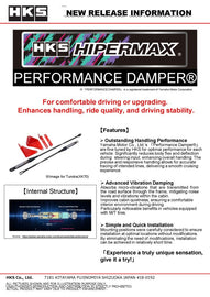 HKS Performance Damper for 2016+ Titan